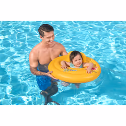 Bestway Swim Safe ABC WonderSplash Round 3-Ring Inflatable Baby Boat Float 69 cm - Additional view 8