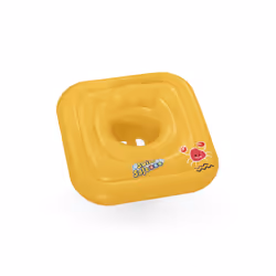 Bestway Swim Safe ABC WonderSplash Square 3-Ring Inflatable Baby Boat Float 76 cm x 76 cm