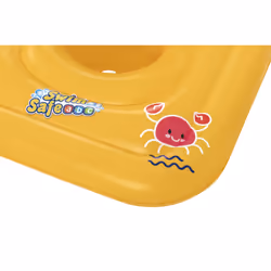 Bestway Swim Safe ABC WonderSplash Square 3-Ring Inflatable Baby Boat Float 76 cm x 76 cm - Additional view 5