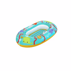 Bestway Happy Crustacean Inflatable Baby Boat 1.19 m, Baby boat, Boy/Girl, Multicolour