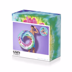 Bestway Tie Dye Swim Tube 1.18 m x 1.17 m - Additional view 7