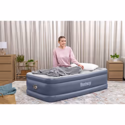 Bestway Tritech Air Mattress Twin with Built-in AC Pump and Antimicrobial Coating 1.91 m x 97 cm x 51 cm - Additional view 7
