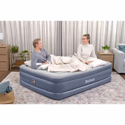 Bestway Tritech Air Mattress Queen with Built-in AC Pump and Antimicrobial Coating 2.03 m x 1.52 m x 51 cm - Additional view 7