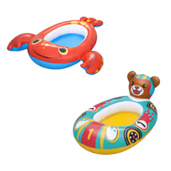 Bestway Splash Buddy Inflatable Baby Boat, Baby boat, Boy/Girl, Assorted colours