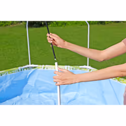 Bestway Splash-in-Shade Round Above Ground Pool with UV Careful Sunshade - Additional view 6