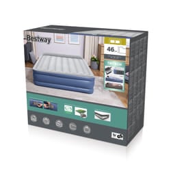 Bestway Tritech Air Mattress Queen with Built-in AC Pump and Antimicrobial Coating 2.03 m x 1.52 m x 46 cm