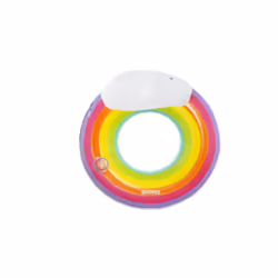 Bestway Rainbow Dreams Swim Tube 1.07 m, Multicolour, Floating tube, Monochromatic, Man/Woman, 90 kg, EN ISO25649