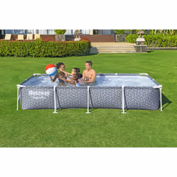 Bestway Steel Pro Rectangle Above Ground Pool 3.66 m x 2.01 m x 66 cm - Additional view 6