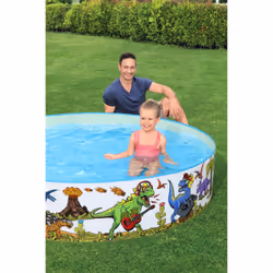 Bestway Dinosaur Fill 'N Fun Kids Play Pool 1.83 m x 38 cm - Additional view 4