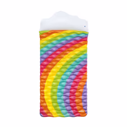 Bestway Rainbow Dreams Floating Pool Mat 2.16 m x 80 cm, Multicolour, Floating mattress, Monochromatic, PVC, Man/Woman, 100 k ...