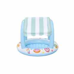 Bestway Sweet Shoppe Inflatable Shaded Kiddie Pool 1.04 m x 84 cm