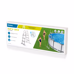 Bestway Flip & Lock Above Ground Pool Ladder 1.07 m