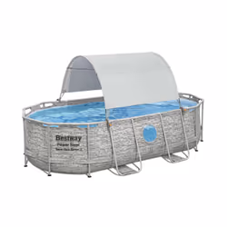 Bestway Above Ground Pool Canopy Sunshade 2.11-3.44 m