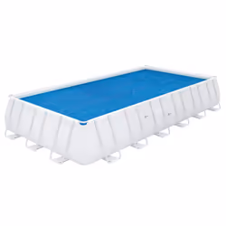 Bestway Rectangle Solar Pool Cover for 6.40 m & 7.32 m Above Ground Pools, Pool solar cover, Above ground pool, Rectangular, ...