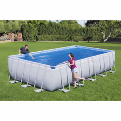 Bestway Rectangle Solar Pool Cover for 6.40 m & 7.32 m Above Ground Pools