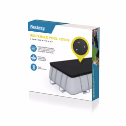 Bestway Rectangle Pool Cover for 4.04 m & 4.12 m Above Ground Pools - Additional view 5