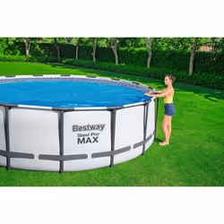 Bestway Round Solar Pool Cover for 3.96 m, 4.27 m & 4.57 m Above Ground Pools
