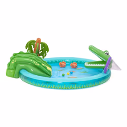Bestway Crocodile Cove Kids Inflatable Water Play Center and Pool 2.24 m x 1.81 m x 72 cm - Additional view 5