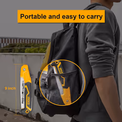 7 Inch Folding Pruning Saw High Strength SK5 Steel Mini Hand Saw with Save Lock for Garden or Tree Pruning, Camping, Wood Working, Hiking, Hunting,