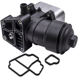 Oil Cooler Cap Housing Filter +Gasket for Audi Seat Skoda VW CC 2.0TDI