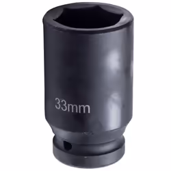 10pcs 22mm-41mm 3/4" Impact Socket Set Metric Deep Sockets Garage Workshop Tool