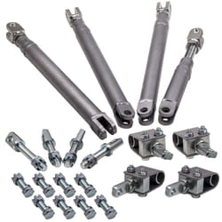 Universal Sidecar Installation U-Clamp Frame Mounts Struts Kit Fits For Honda