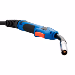 MB15 4M MIG Welding Torch Euro Connector Gun Gas Gasless Conversion for Welder