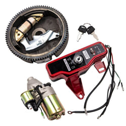 Electric Start Kit Starter Motor Ignition Switch For Honda GX160 GX200 5.5 HP
