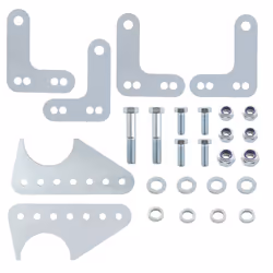 Coil Over Shock Mount Kit Universal Lower Adjustable Kit Up to 3" Axle Tube