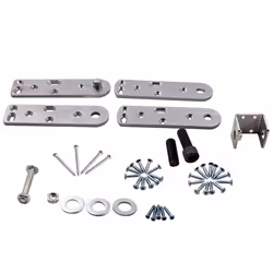 Door Pivot Hinges Heavy Duty Hinges 360 Degree Stainless Steel Pivot Hinge Kit