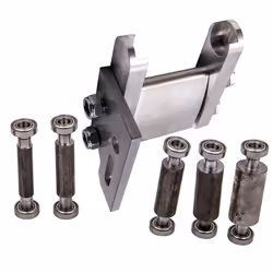Steel Small Wheel Holder for 2x72" belt grinders & A Set of 5 Small Wheels