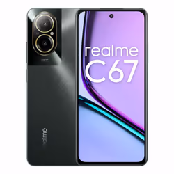 realme C67, 17.1 cm (6.72"), 6 GB, 128 GB, 102 MP, Android 13, Black