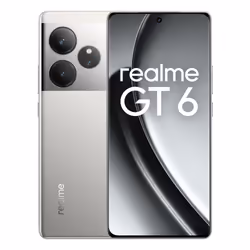 realme GT 6, 17.2 cm (6.78"), 16 GB, 512 GB, 50 MP, Android 14, Silver