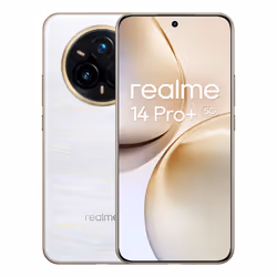 realme 14 Pro+ 5G 17.4 cm (6.83") Dual SIM Android 15 USB Type-C 12 GB 512 GB 6000 mAh Pearl, White