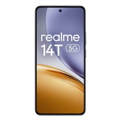 realme 14T 16.9 cm (6.67") Android 15 5G 8 GB 256 GB 6000 mAh Black