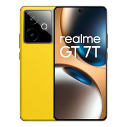 realme GT 7T 17.3 cm (6.8") Dual SIM Android 15 5G USB Type-C 12 GB 256 GB 7000 mAh Yellow