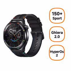 Xiaomi Watch S4 rainbow 3.63 cm (1.43") AMOLED Digital 466 x 466 pixels Touchscreen Black, Multi