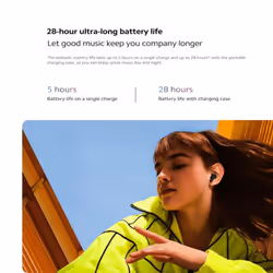 Xiaomi Redmi Buds 4 Active Earphone - Black