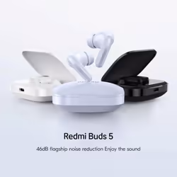 Xiaomi Redmi Buds 5 46dB Noise Cancelling Bluetooth 5.3 TWS Earphone - Purple