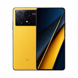 POCO X6 Pro 5G, 16.9 cm (6.67"), 2712 x 1220 pixels, 8 GB, 256 GB, 64 MP, Yellow