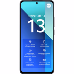 Xiaomi Redmi Note 13 16.9 cm (6.67") Hybrid Dual SIM Android 13 4G USB Type-C 8 GB 256 GB 5000 mAh Black