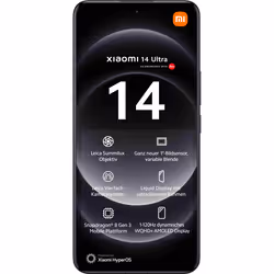 Xiaomi 14 Ultra 17.1 cm (6.73") Dual SIM 5G USB Type-C 16 GB 512 GB 5000 mAh Black