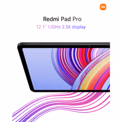 Xiaomi Redmi Pad Pad Pro, 30.7 cm (12.1"), 2560 x 1600 pixels, 128 GB, 6 GB, Android 14, Graphite, Grey