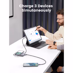 Ugreen 10000mAh Mini Powerbank Wireless 20W with MagSafe grey - Additional view 8