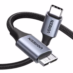 10 Gbps Micro B to USB C Hard Drive Cables, USB C to Micro B, External Hard Drive Cable Compatible with MacBook Pro/Air, iPad ...