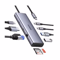 Ugreen 15375. Host interface: USB Type-C. Hub interfaces: HDMI. RJ-45. USB Type-C. Maximum refresh rate: 60 Hz. Maximum resol ...