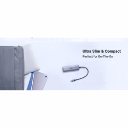 Ugreen 15596 laptop dock/port replicator Wired USB 3.2 Gen 1 (3.1 Gen 1) Type-A + Type-C Aluminium - Additional view 4