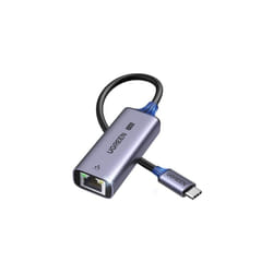USB C Ethernet Adapter, 2.5G RJ45 to USB C Thunderbolt 3 LAN Adaptor, Aluminum Slim Portable USB C Network Adapter, Plug and Play Compatible with