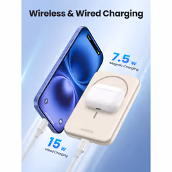 Ugreen 25207 power bank 5000 mAh Wireless charging Black - Additional view 5