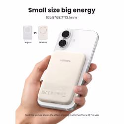 Ugreen 25207 power bank 5000 mAh Wireless charging Black - Additional view 8